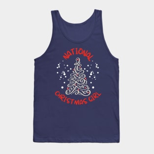 Unique Christmas Tree Tank Top